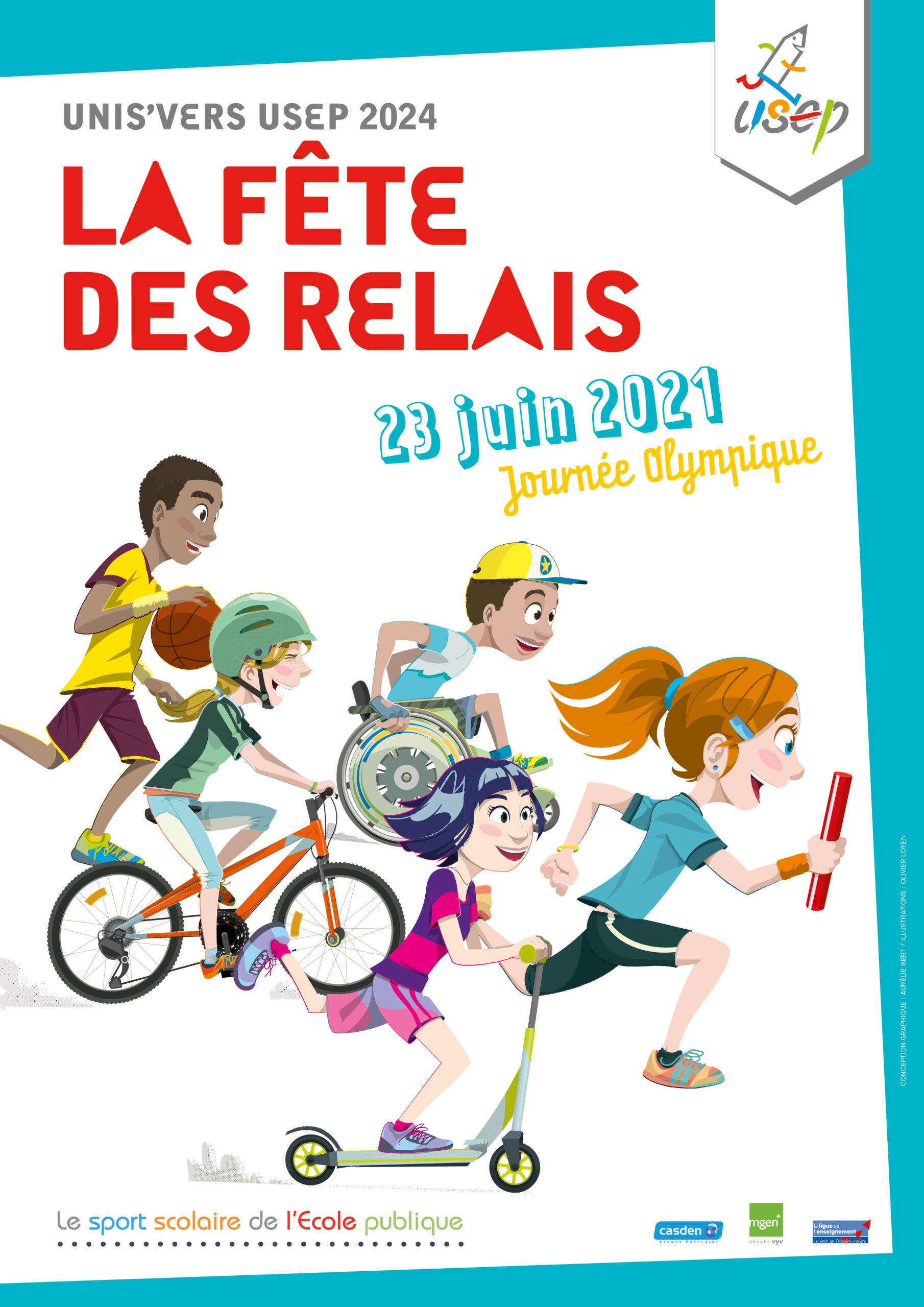 En 2021, c'est la Fête des Relais pour la Journée Olympique ! – Comité Usep de la Haute-Garonne